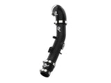 Black aluminum afe Bladerunner cold charge pipe with metal clamps for Hyundai Elantra