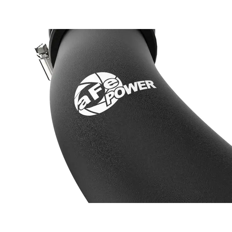 Black intake tube with clamp for aFe BladeRunner hot charge pipe on 2022-2023 Subaru WRX
