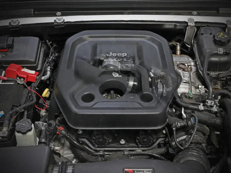 aFe BladeRunner 2 1/2in Intercooler Hot Side Charge Pipe 18-21 Jeep Wrangler JL L4-2.0L (t) - Black - Truck & Automotive