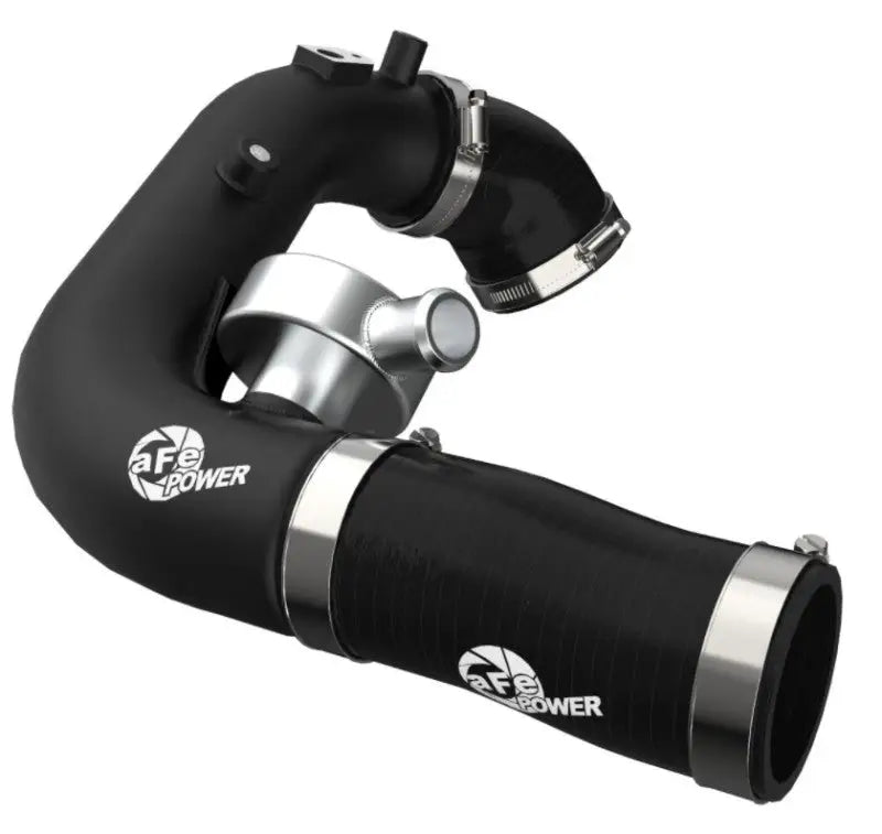 aFe BladeRunner 2 1/2in Intercooler Hot Side Charge Pipe 18-21 Jeep Wrangler JL L4-2.0L (t) - Black - Truck & Automotive