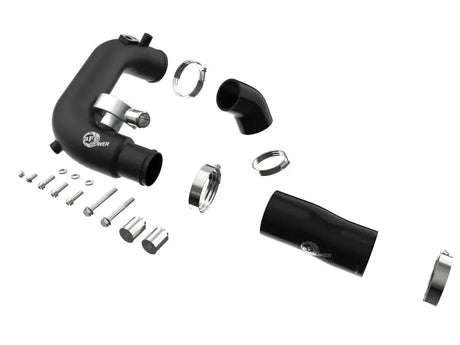 aFe BladeRunner 2 1/2in Intercooler Hot Side Charge Pipe 18-21 Jeep Wrangler JL L4-2.0L (t) - Black - Truck & Automotive