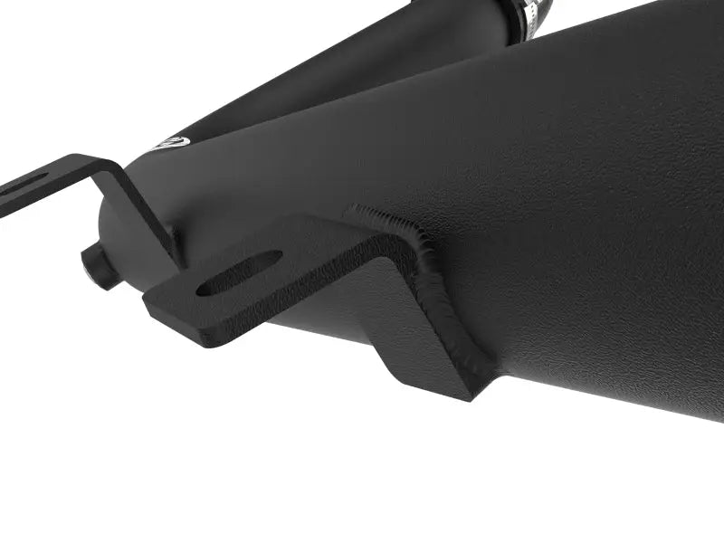 Black metal hot charge pipe with mounting brackets for Hyundai Elantra GT 1.6L