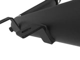 Black metal hot charge pipe with mounting brackets for Hyundai Elantra GT 1.6L