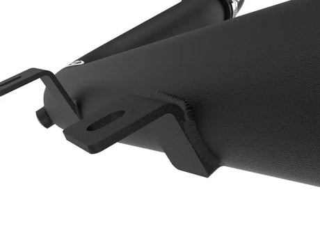 Black metal hot charge pipe with mounting brackets for Hyundai Elantra GT 1.6L
