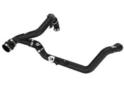 aFe Bladerunner 2-1/4 IN Aluminum Hot Charge Pipe Black 20-23 Ford Explorer/Explorer ST - Forced Induction