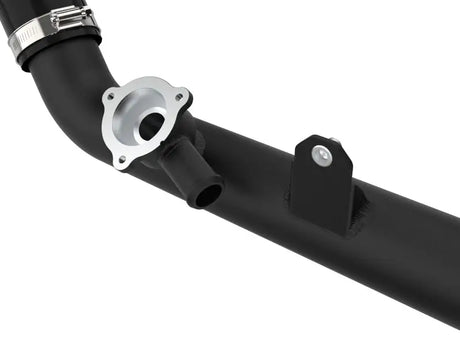 aFe Bladerunner 2-1/4 IN Aluminum Hot Charge Pipe Black 20-23 Ford Explorer/Explorer ST - Forced Induction
