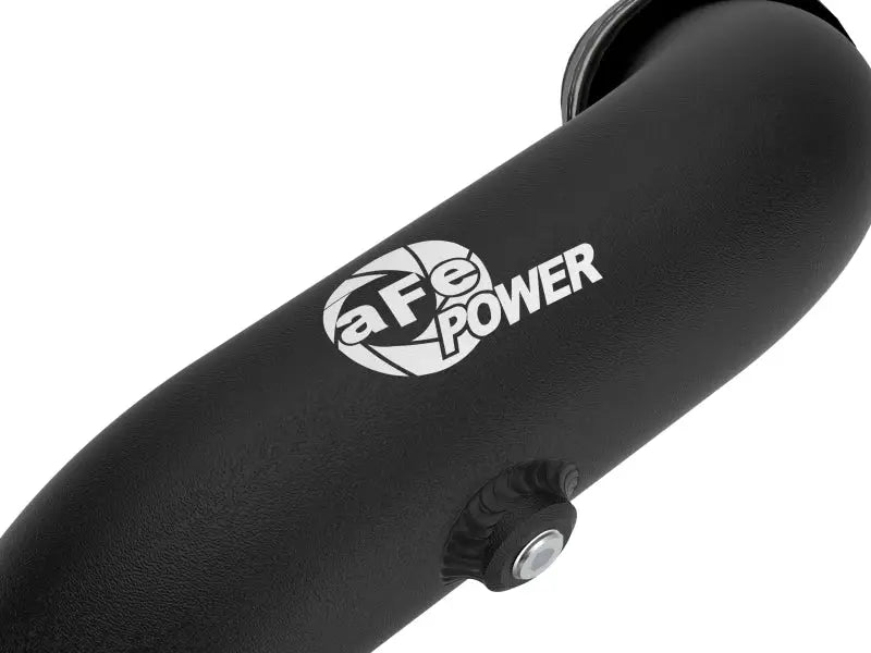 aFe Bladerunner 2-1/4 IN Aluminum Hot Charge Pipe Black 20-23 Ford Explorer/Explorer ST - Forced Induction