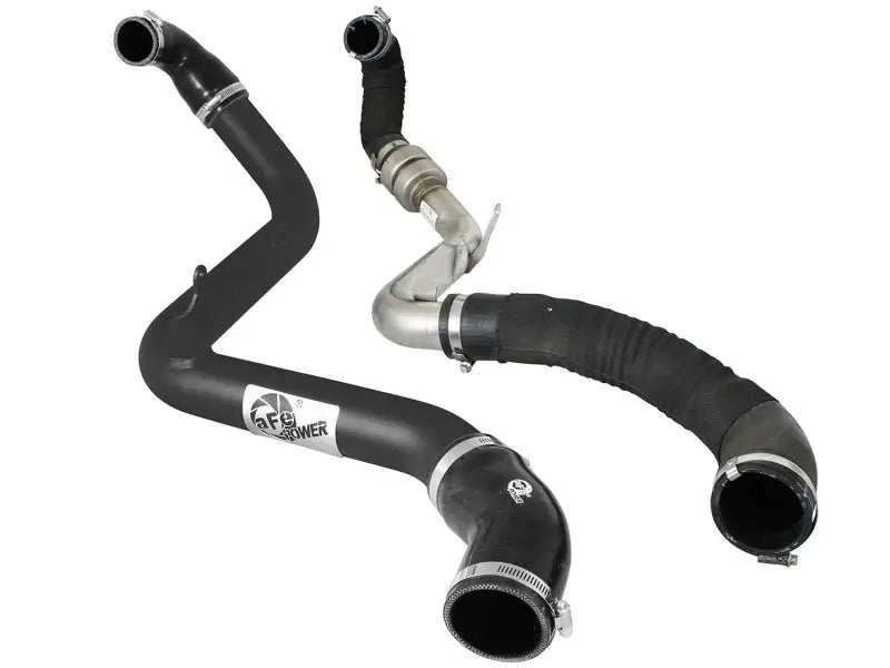 aFe Bladerunner 2.5in Intercooler Hot Side Tubes 13-14 Ford Focus ST 2.0L (t) *Black* - Truck & Automotive