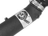 Black afe bladerunner 3in intercooler tube with metal logo plate for GM Diesel Trucks