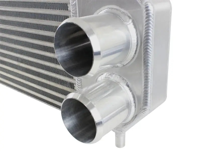 Aluminum intercooler with welded ports for Ford F-150 2015 – AFE Bladerunner 3in core
