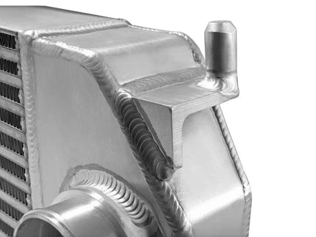 Aluminum intercooler with welds for 2015 Ford F-150 V6 AFE Bladerunner 3in Core