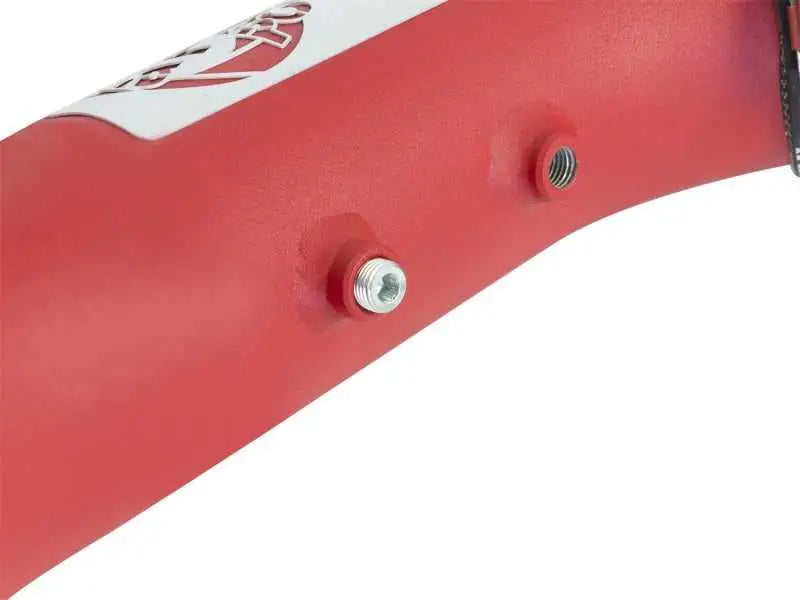 aFe BladeRunner 3in Red IC Tube Cold Side w/ Coupling & Clamp Kit 2016 GM Colorado/Canyon 2.8L 