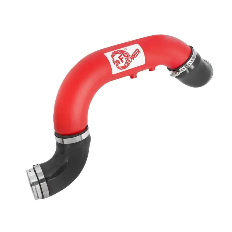 aFe 46-20269-R aFe BladeRunner 3in Red IC Tube Cold Side w/ Coupling & Clamp Kit 2016 GM Colorado/Canyon 2.8L