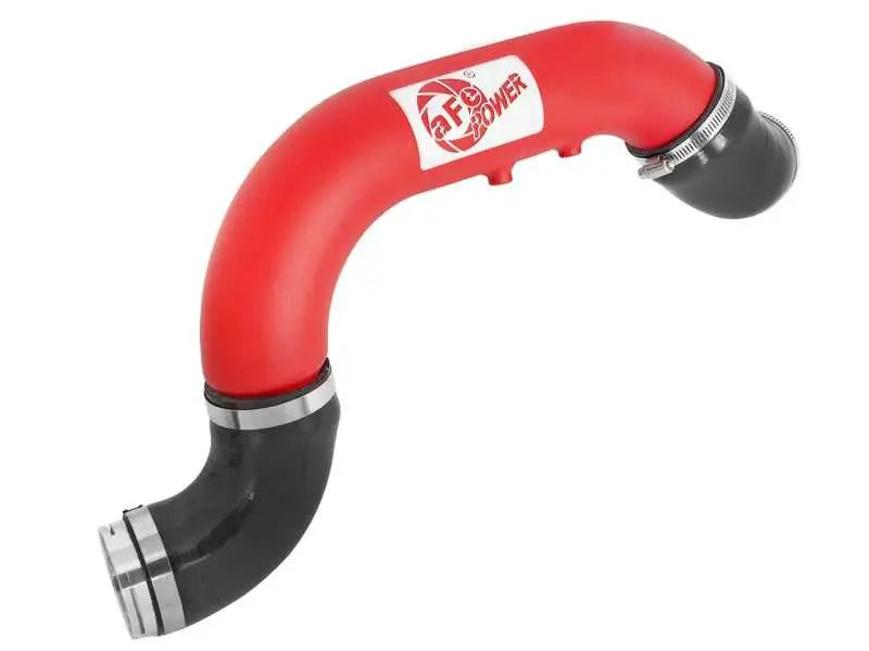 aFe aFe BladeRunner 3in Red IC Tube Cold Side w/ Coupling & Clamp Kit 2016 GM Colorado/Canyon 2.8L
