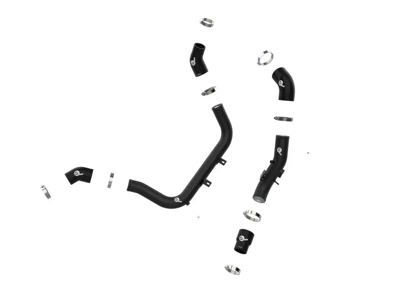 aFe BladeRunner Aluminum Hot and Cold Charge Pipe Kit Black 17-20 Hyundai Elantra GT L4-1.6L (t) - Truck & Automotive