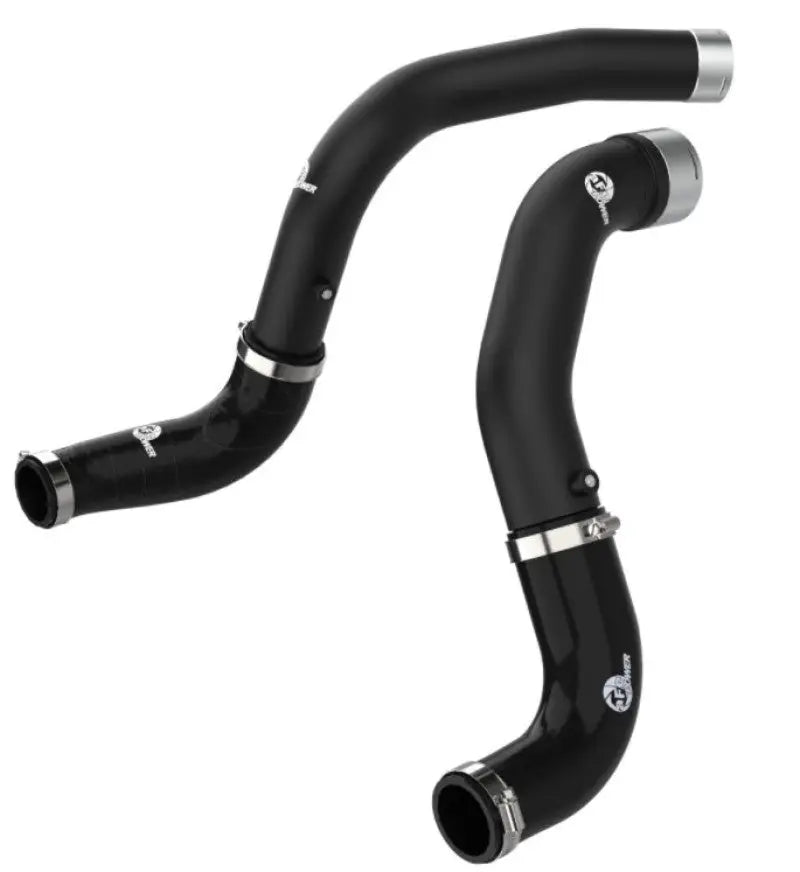 aFe BladeRunner Black 3in Intercooler Hot & Cold Side Pipe Kit 20-21 Jeep Wrangler V6-3.0L (td) - Truck Automotive