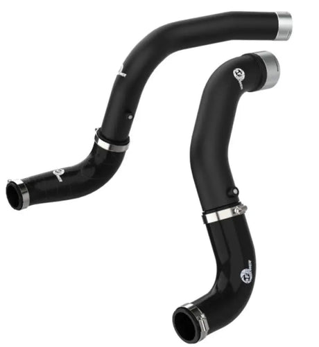 aFe BladeRunner Black 3in Intercooler Hot & Cold Side Pipe Kit 20-21 Jeep Wrangler V6-3.0L (td) - Truck Automotive