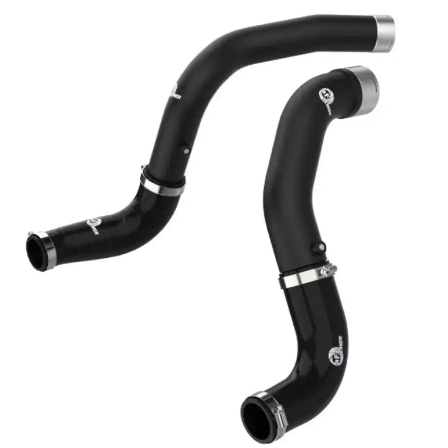 aFe BladeRunner Black 3in Intercooler Hot & Cold Side Pipe Kit 20-21 Jeep Wrangler V6-3.0L (td) - Truck Automotive