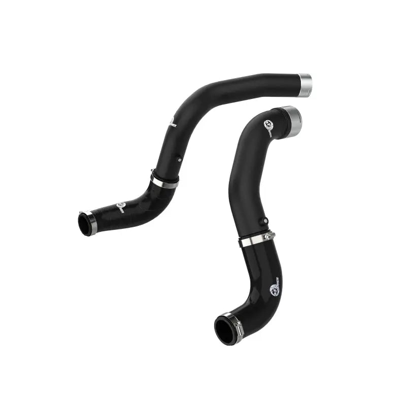 aFe 46-20434-B aFe BladeRunner Black 3in Intercooler Hot & Cold Side Pipe Kit 20-21 Jeep Wrangler V6-3.0L (td)