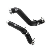 aFe 46-20424-B aFe BladeRunner Black Intercooler Hot & Cold Side Tubes Combo 19-20 GM Trucks 1500 L4-2.7L (t)