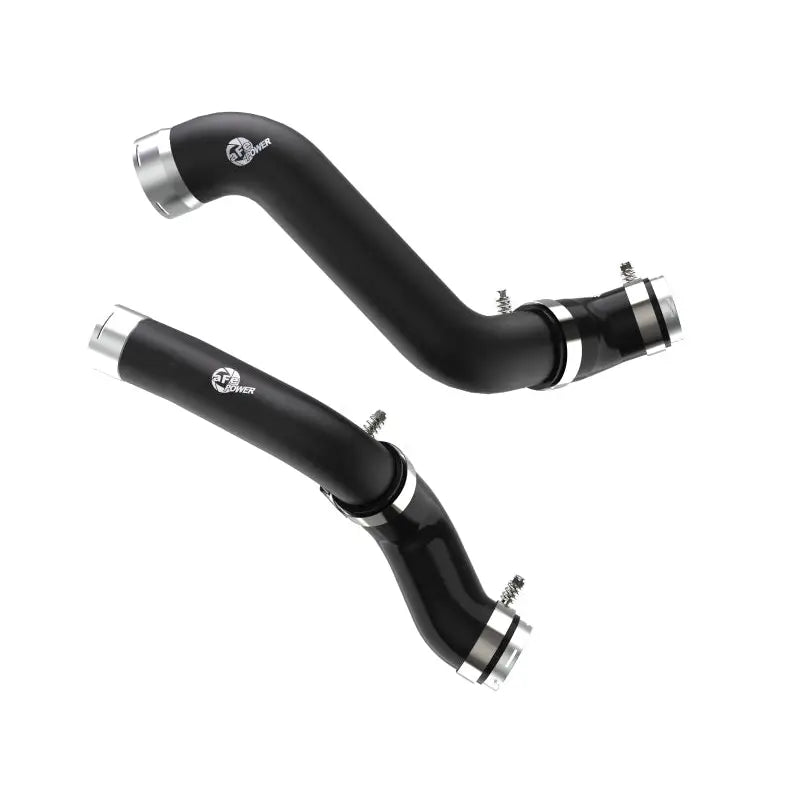 aFe 46-20424-B aFe BladeRunner Black Intercooler Hot & Cold Side Tubes Combo 19-20 GM Trucks 1500 L4-2.7L (t)