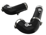aFe BladeRunner Intercooler Hot & Cold Side Tubes Combo 20-21 GM Trucks 3.0L (td) - Black - Truck Automotive