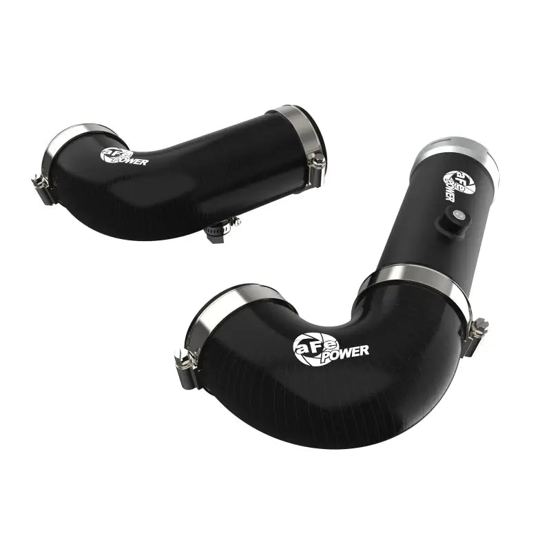 aFe 46-20454-B aFe BladeRunner Intercooler Hot & Cold Side Tubes Combo 20-21 GM Trucks 3.0L (td) - Black