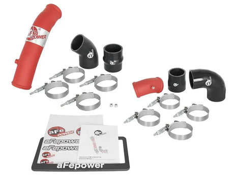 Automotive intake system components featuring aFe Bladerunner intercooler tube kit for Honda Civic Type R