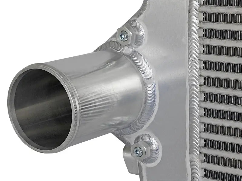 Aluminum afe BladeRunner intercooler with welded pipe for Ford 6.0L diesel trucks