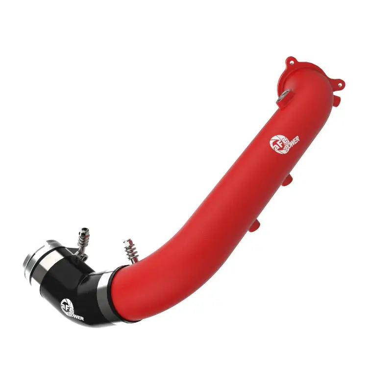 aFe 46-20488-R aFe BladeRunner Red 2-3/4in Aluminum Charge Pipe 2021 Toyota Supra GR (A90) I4-2.0L (t) B48