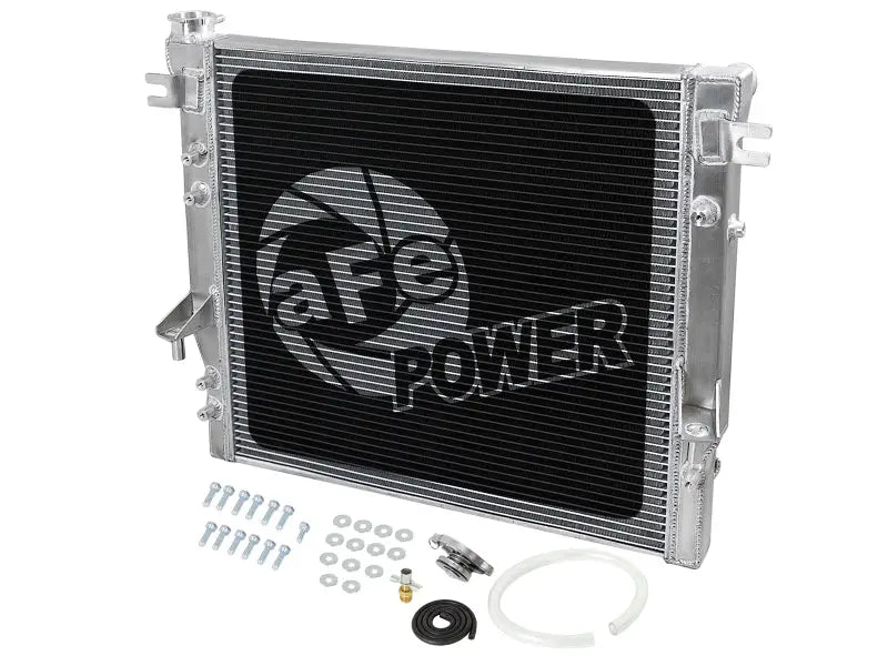 aFe BladeRunner Street Series Tube & Fin Aluminum Radiator 07-18 Jeep Wrangler (JK) V6-3.6L/3.8L - Truck Automotive