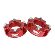 aFe 416-72T005-R aFe CONTROL 1.875 IN Leveling Kit 22-23 Toyota Tundra - Red