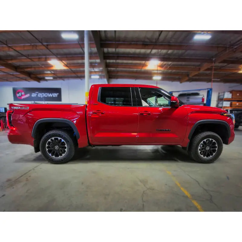 aFe 416-72T005-R aFe CONTROL 1.875 IN Leveling Kit 22-23 Toyota Tundra - Red