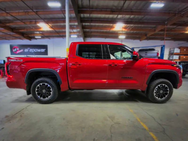 aFe CONTROL 1.875 IN Leveling Kit 22-23 Toyota Tundra - Red - Truck & Automotive