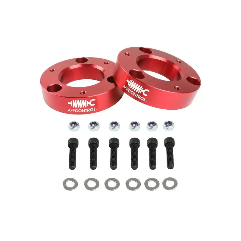 aFe 416-30T001-R aFe CONTROL 2.0 IN Leveling Kit 04-21 Ford F-150 - Red