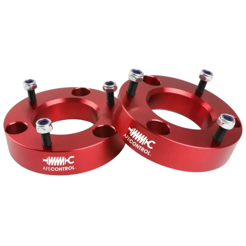 aFe 416-30T001-R aFe CONTROL 2.0 IN Leveling Kit 04-21 Ford F-150 - Red