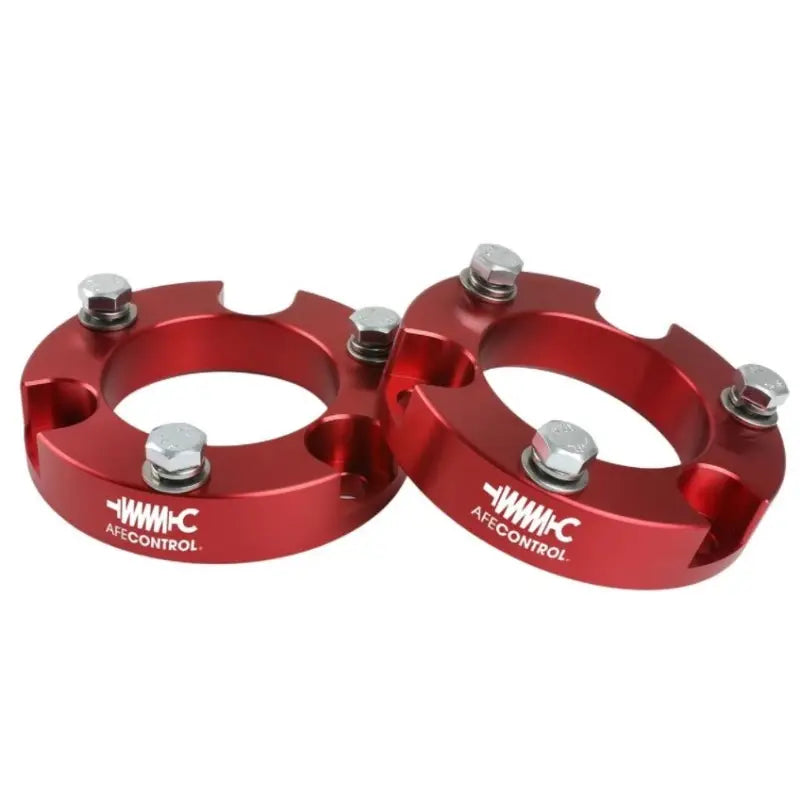aFe 416-72T001-R aFe CONTROL 2.0 IN Leveling Kit 05-21 Toyota 4Runner/FJ Cruiser/Tacoma - Red