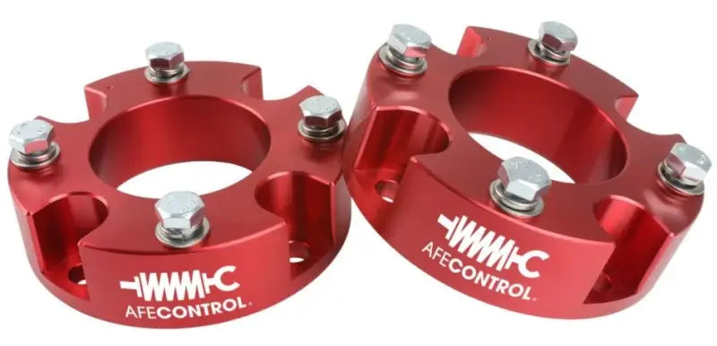 aFe CONTROL 2.0 IN Leveling Kit 07-21 Toyota Tundra - Red - Truck & Automotive