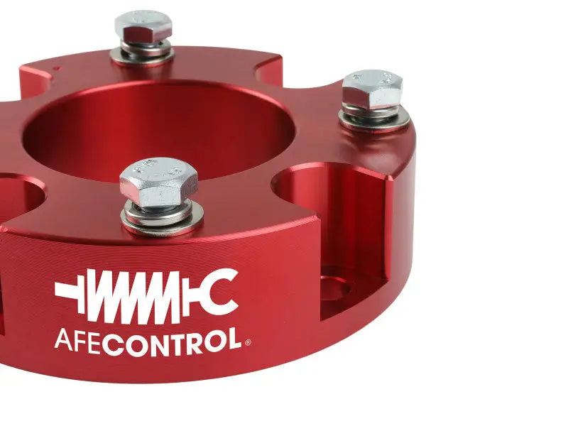 aFe CONTROL 2.0 IN Leveling Kit 07-21 Toyota Tundra - Red - Truck & Automotive