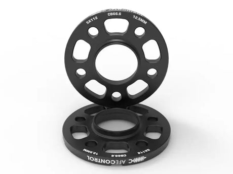 aFe CONTROL Billet Aluminum Wheel Spacers 5x112 CB66.6 12.5mm - Toyota GR Supra/BMW G-Series - Truck & Automotive