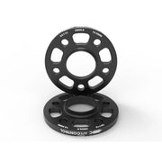 aFe 610-721001-B aFe CONTROL Billet Aluminum Wheel Spacers 5x112 CB66.6 12.5mm - Toyota GR Supra/BMW G-Series