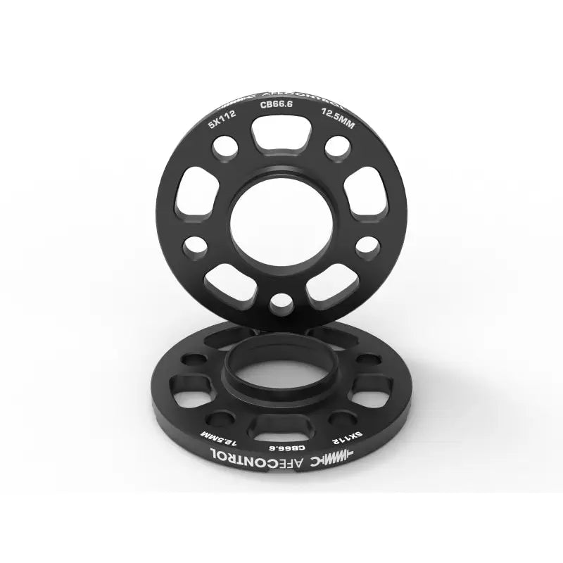 aFe 610-721001-B aFe CONTROL Billet Aluminum Wheel Spacers 5x112 CB66.6 12.5mm - Toyota GR Supra/BMW G-Series
