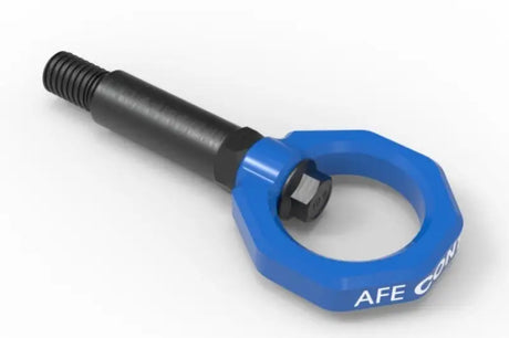 aFe Control Front Tow Hook Blue BMW F-Chassis 2/3/4/M - Truck & Automotive