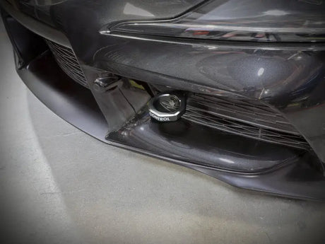 aFe Control Front Tow Hook Gray 20-21 Toyota GR Supra (A90) - Truck & Automotive