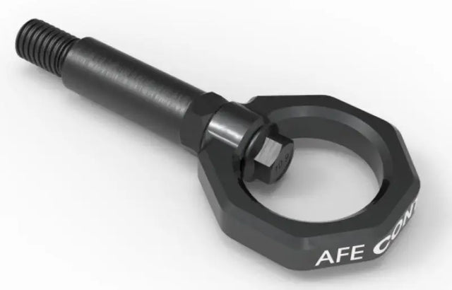 aFe Control Front Tow Hook Gray 20-21 Toyota GR Supra (A90) - Truck & Automotive