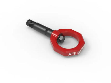 aFe Control Rear Tow Hook Red 20-21 Toyota GR Supra (A90) - Truck & Automotive