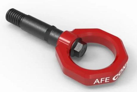 aFe Control Rear Tow Hook Red 20-21 Toyota GR Supra (A90) - Truck & Automotive