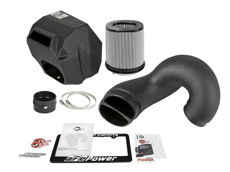 aFe Diesel Elite Intakes Stage-2 with Pro Dry S Filter for Dodge Diesel Trucks 94-02 L6-5.9L (td) - Perfect for RV enthusiasts and automotive professionals seeking high-performance truck accessories.
