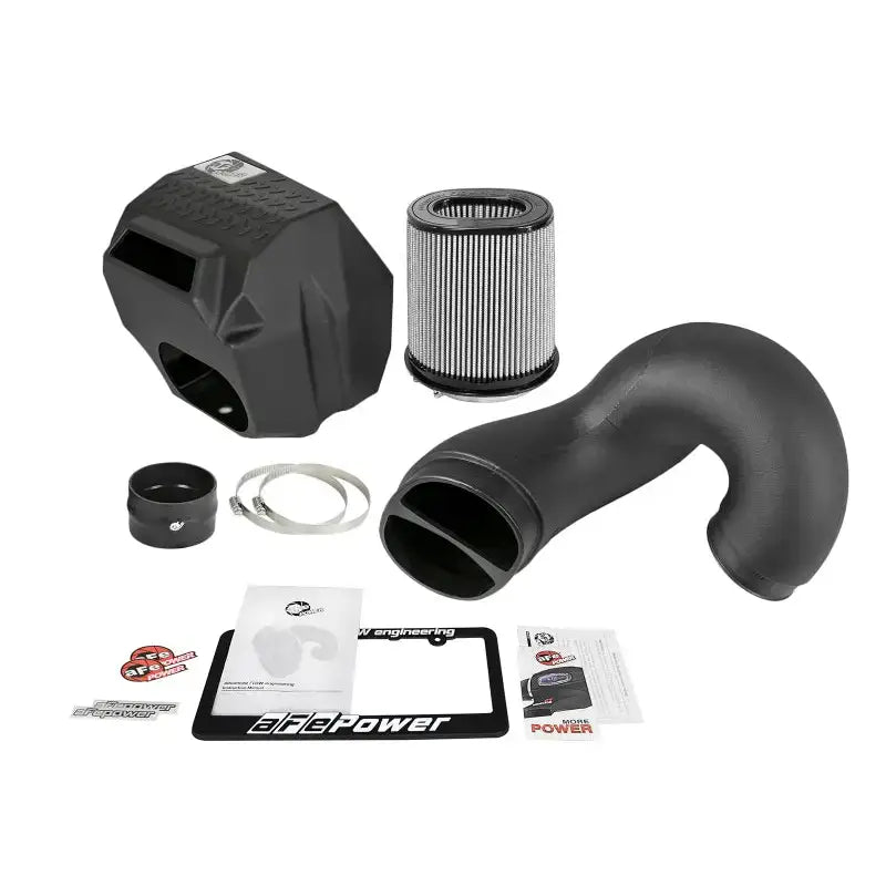 aFe Diesel Elite Intakes Stage-2 with Pro Dry S Filter for Dodge Diesel Trucks 94-02 L6-5.9L (td) - Perfect for RV enthusiasts and automotive professionals seeking high-performance truck accessories.