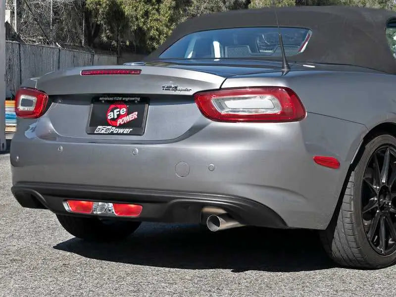 AFE FIAT 124 Spider I4-1.4L (t) Mach Force-Xp 2-1/2 In 304 Stainless Steel Axle-Back Exhaust 